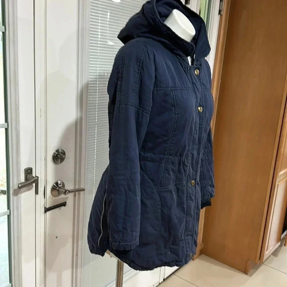 very warm cotton jacket with a hood - Picture 2 of 11